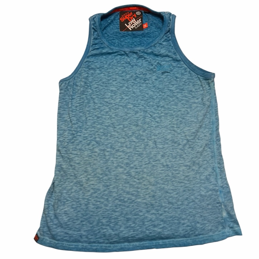 Superdry Vibrant Blue Low Roller Tee